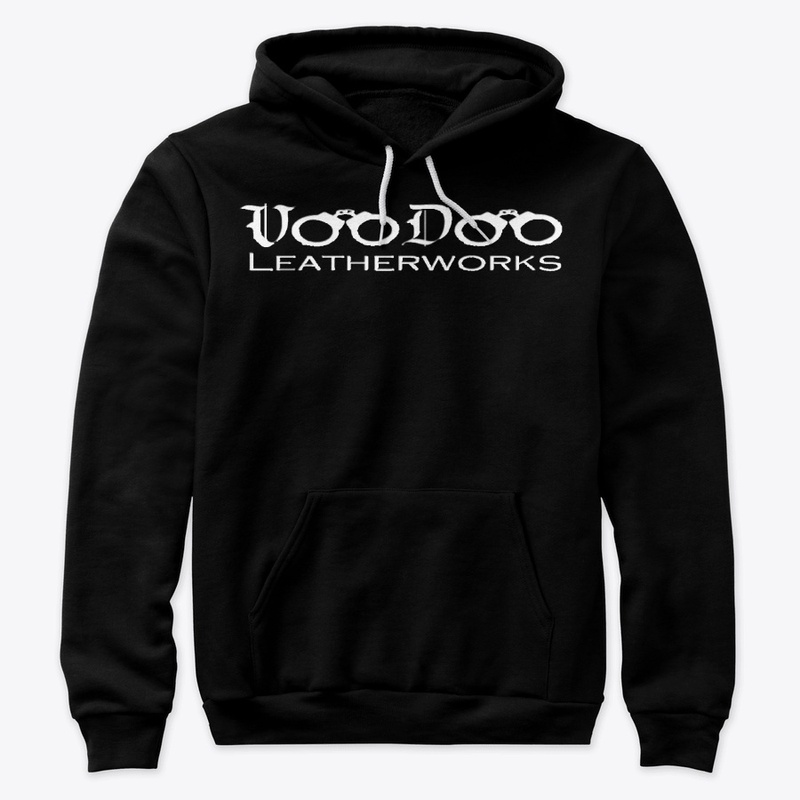 Voodoo Leatherworks Black hoodie